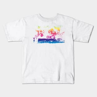 bmx t-shirt Kids T-Shirt